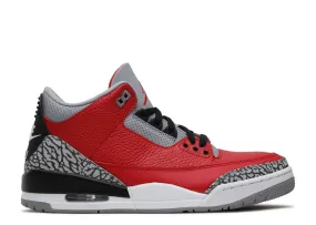 Air Jordan 3 Retro "RED CEMENT CHI" CU2277 600 .