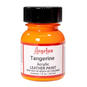 Angelus Acrylic Leather Paint - 1 oz. Bottle - Tangerine