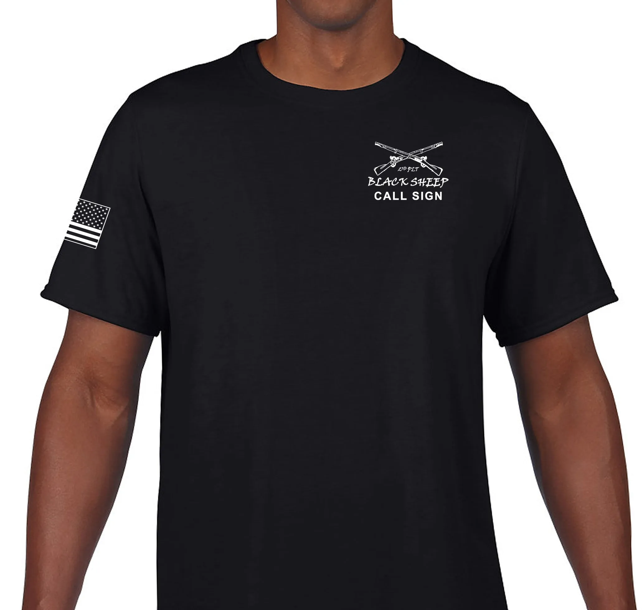 Blacksheep Unisex Performance Short Sleeve PT Shirt (Feels like Cotton). This shirt IS approved for PT.