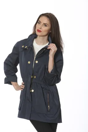 Ciao Milano Anna Waterproof Jacket (Tess Style) Black