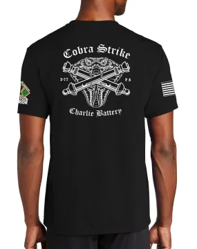 Cobra Strike Unisex Performance Short Sleeve PT Shirt (Feels like Cotton). This shirt IS approved for PT.