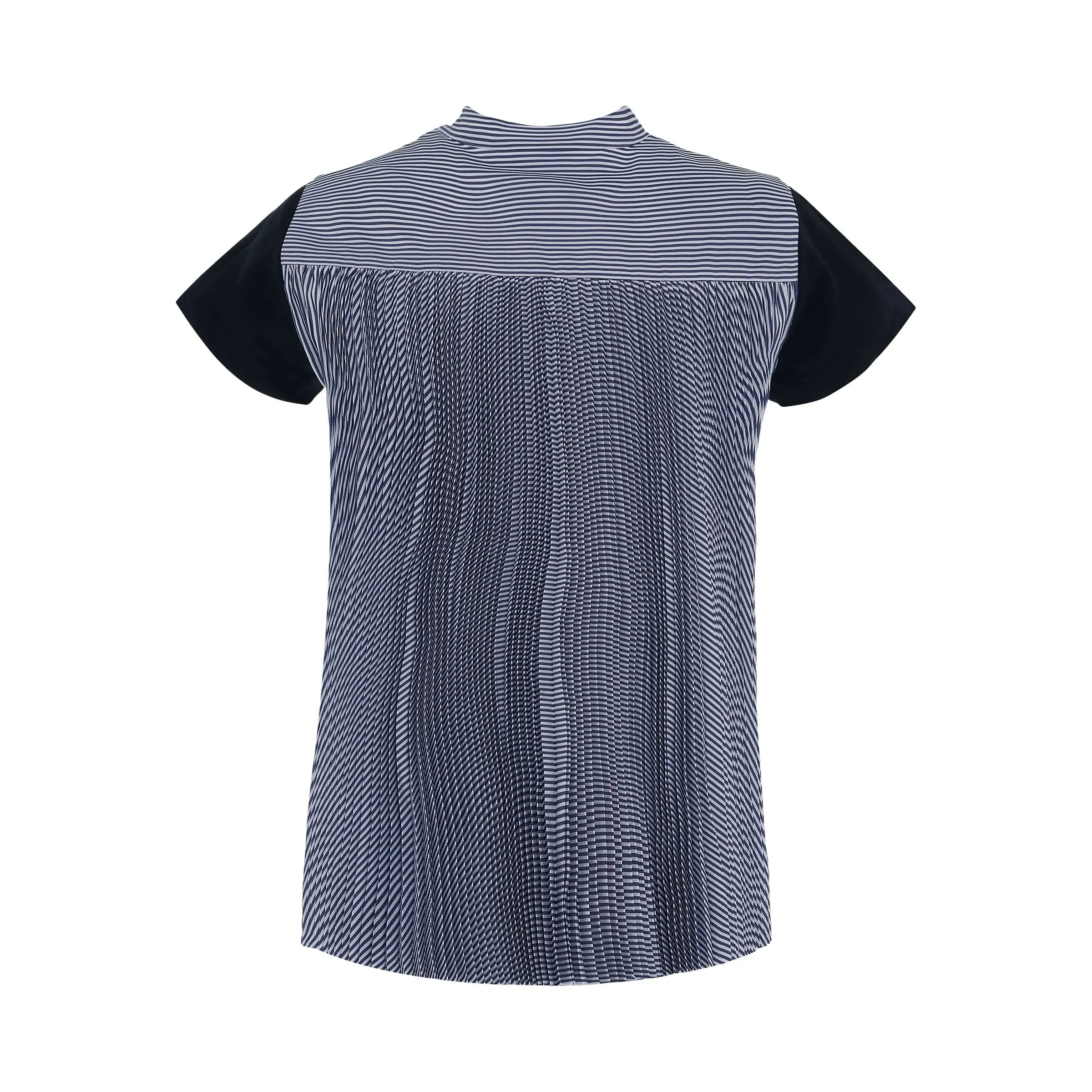 Cotton T-Shirt in Navy/Stripe