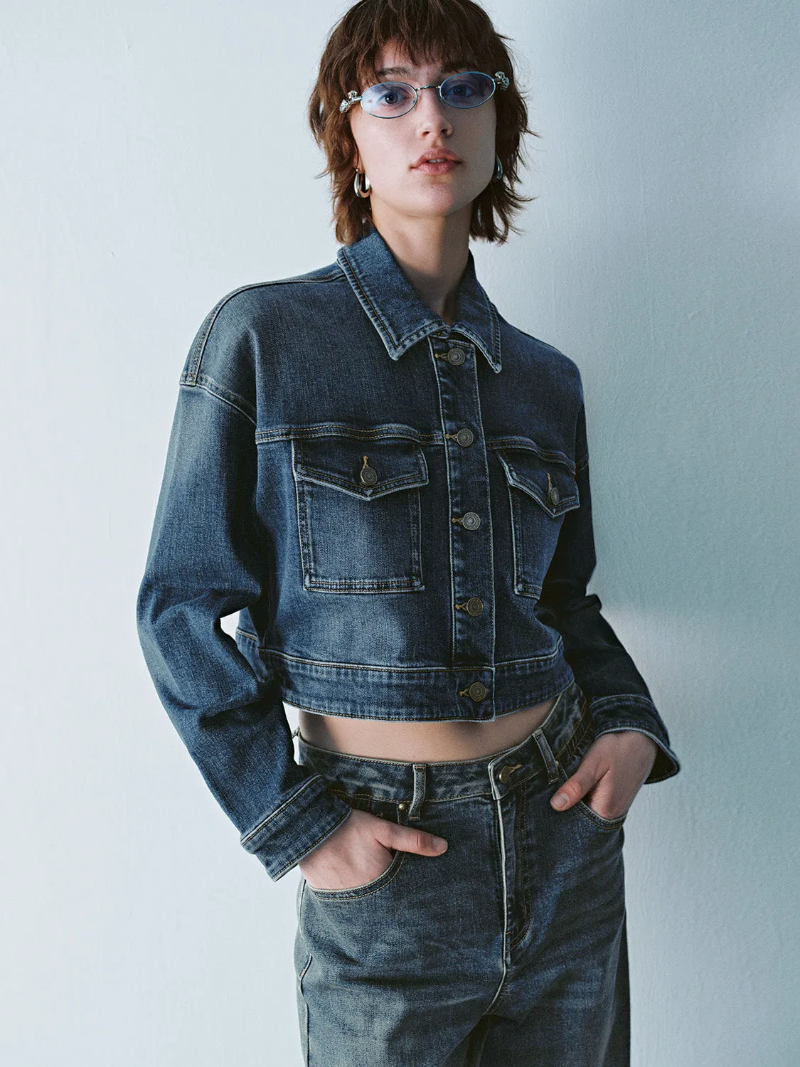 Cropped Denim Jackets