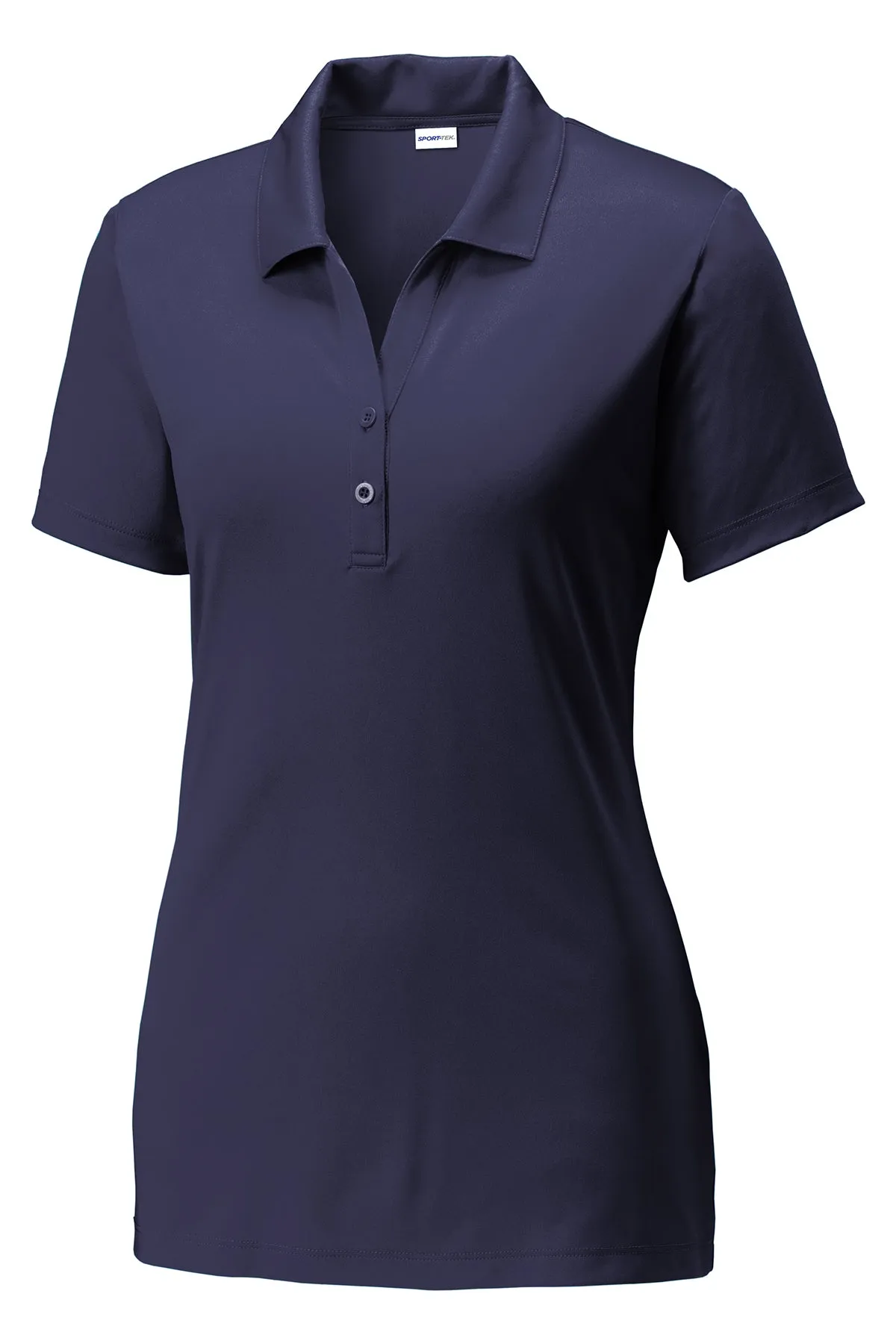 Custom Embroider Personalized Ladies Polo Shirt - Sport-Tek LST550 PosiCharge Competitor Performance Polo - Max 4in by 4in Embroidery Logo