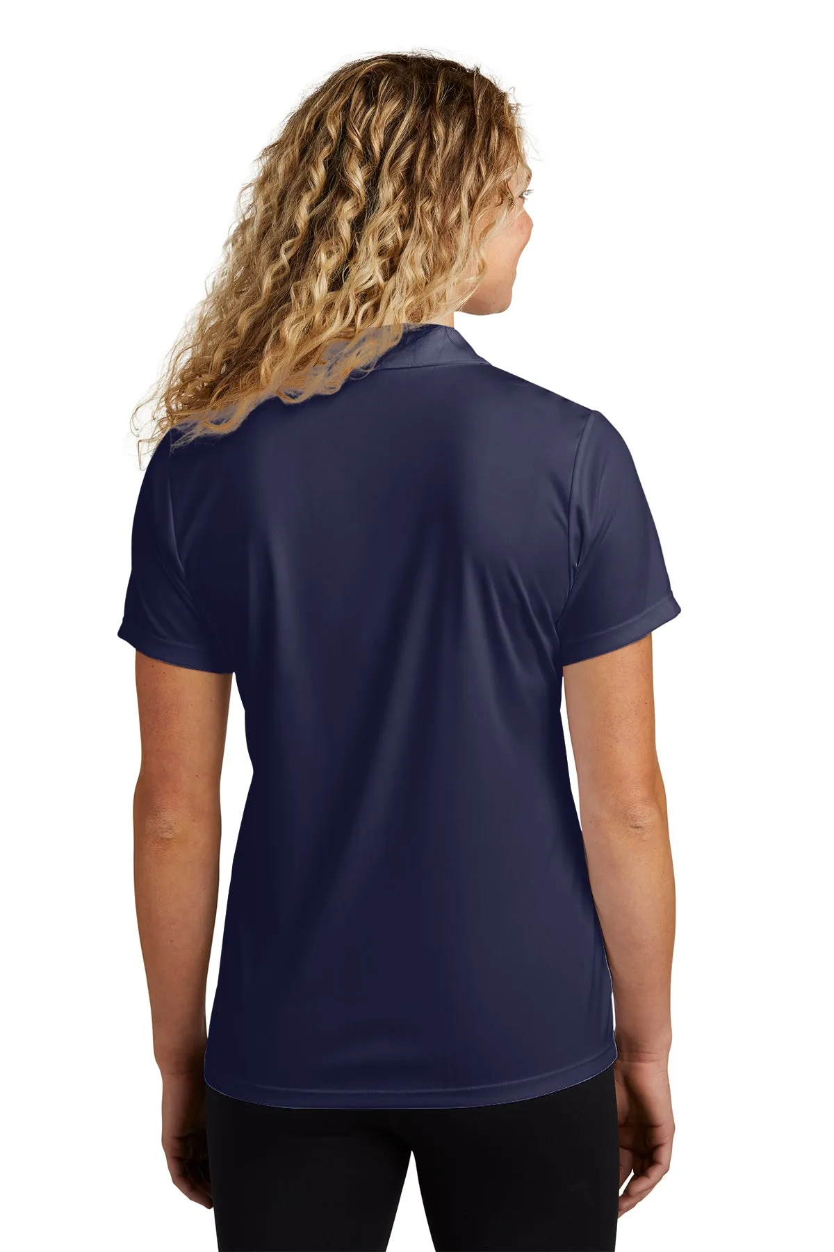 Custom Embroider Personalized Ladies Polo Shirt - Sport-Tek LST550 PosiCharge Competitor Performance Polo - Max 4in by 4in Embroidery Logo