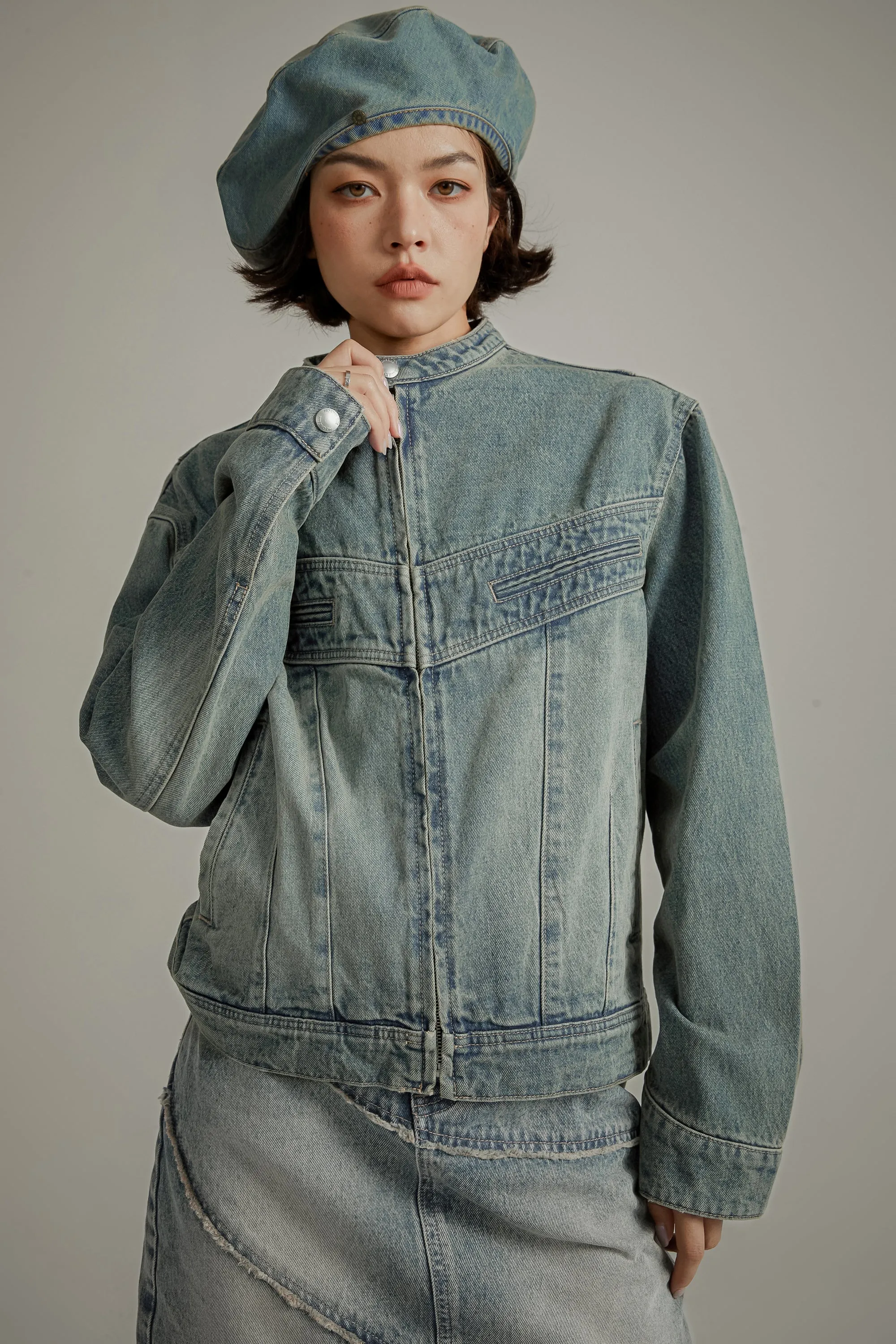 Denim Overfit Jacket