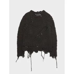 Destroyed Grunge Knit