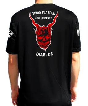 Diablos Athletic Performance T-Shirt. This shirt is NOT Approved for PT