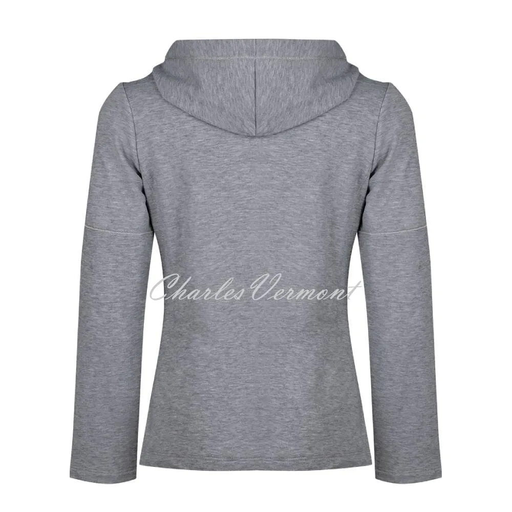 Dolcezza Hoodie Jacket – Style 22123 (Heather Grey)