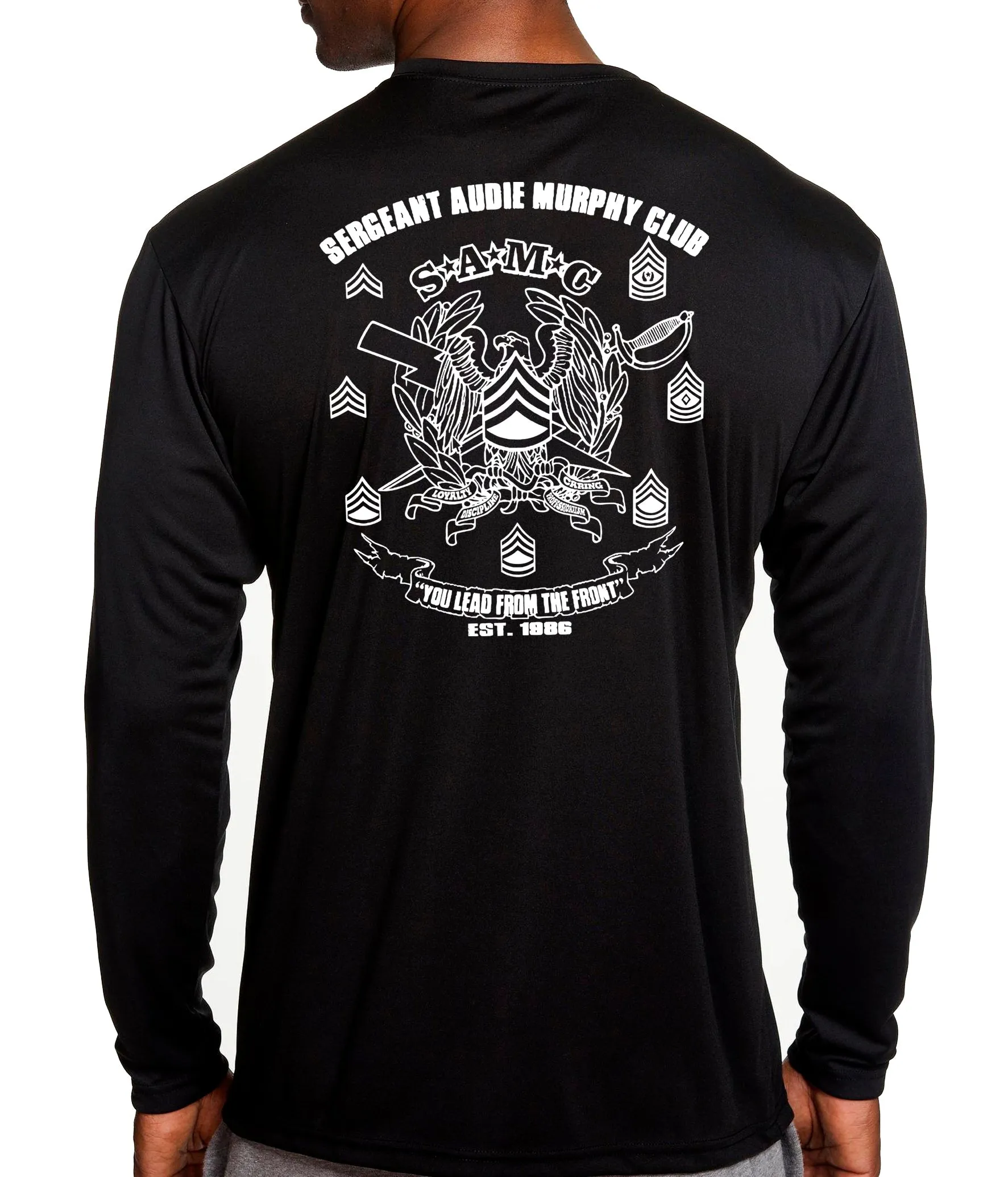 Doughboy SAMC PT Long Sleeve Performance Shirt. This shirt IS approved for PT.