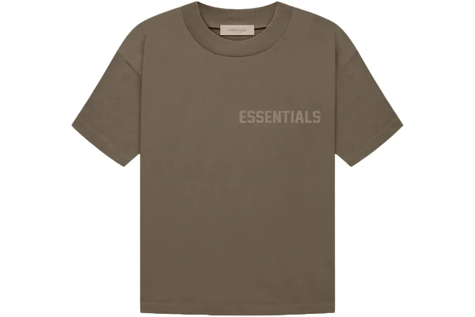 ESSENTIALS FOG T-SHIRT WOOD