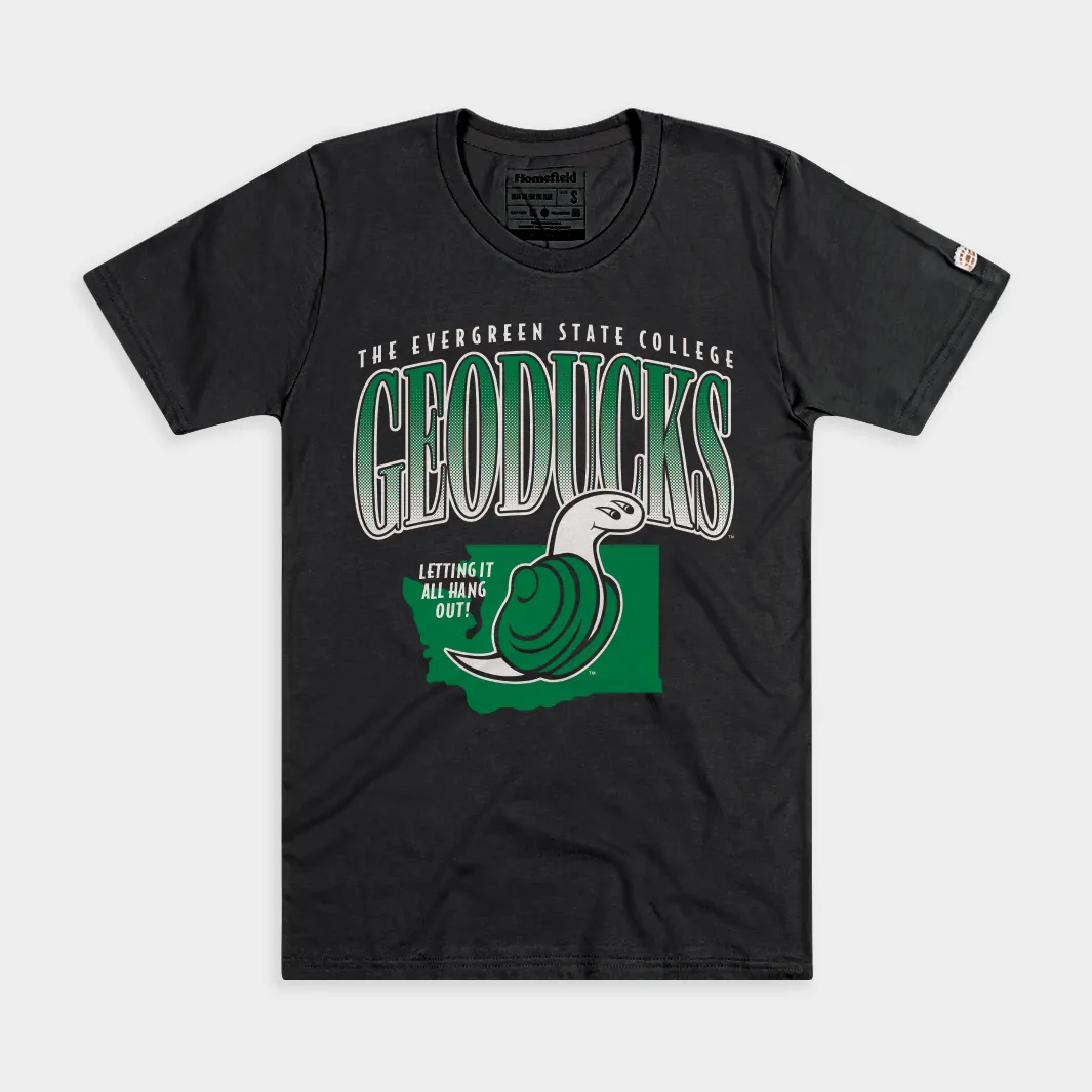 Evergreen State Geoducks '90s-Inspired Tee