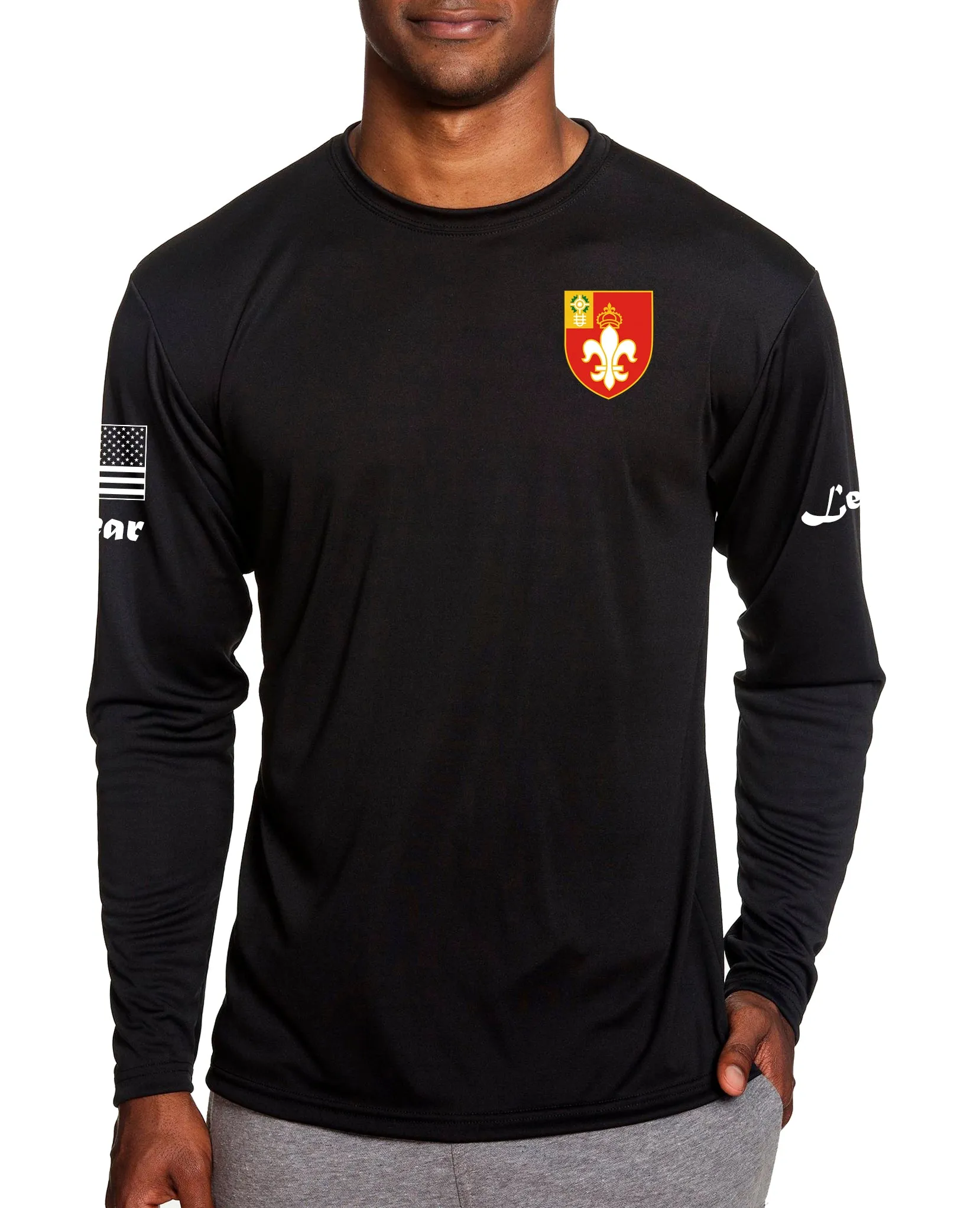 Fearless Long Sleeve Performance PT Shirt. This shirt IS approved for PT.