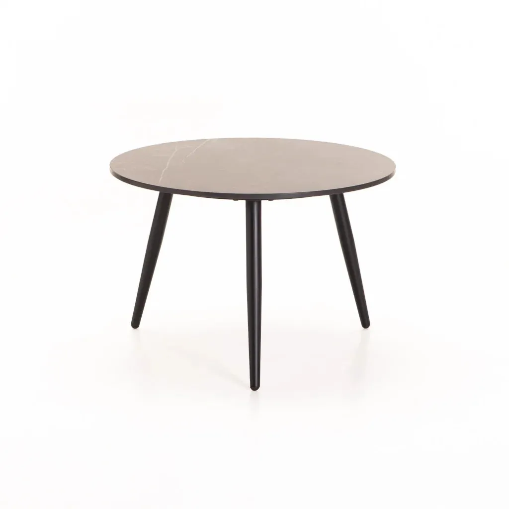 FIA SET OF 2 STONE TOP COFFEE TABLE