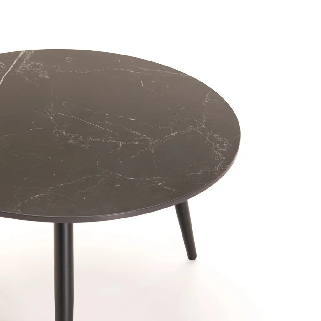 FIA SET OF 2 STONE TOP COFFEE TABLE