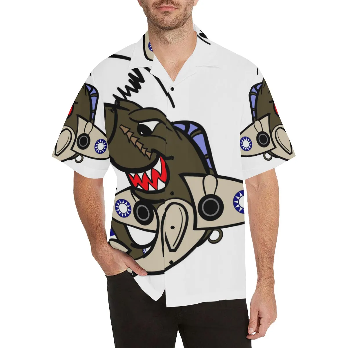 FLYING TIGER HAWAIIAN SHIRT