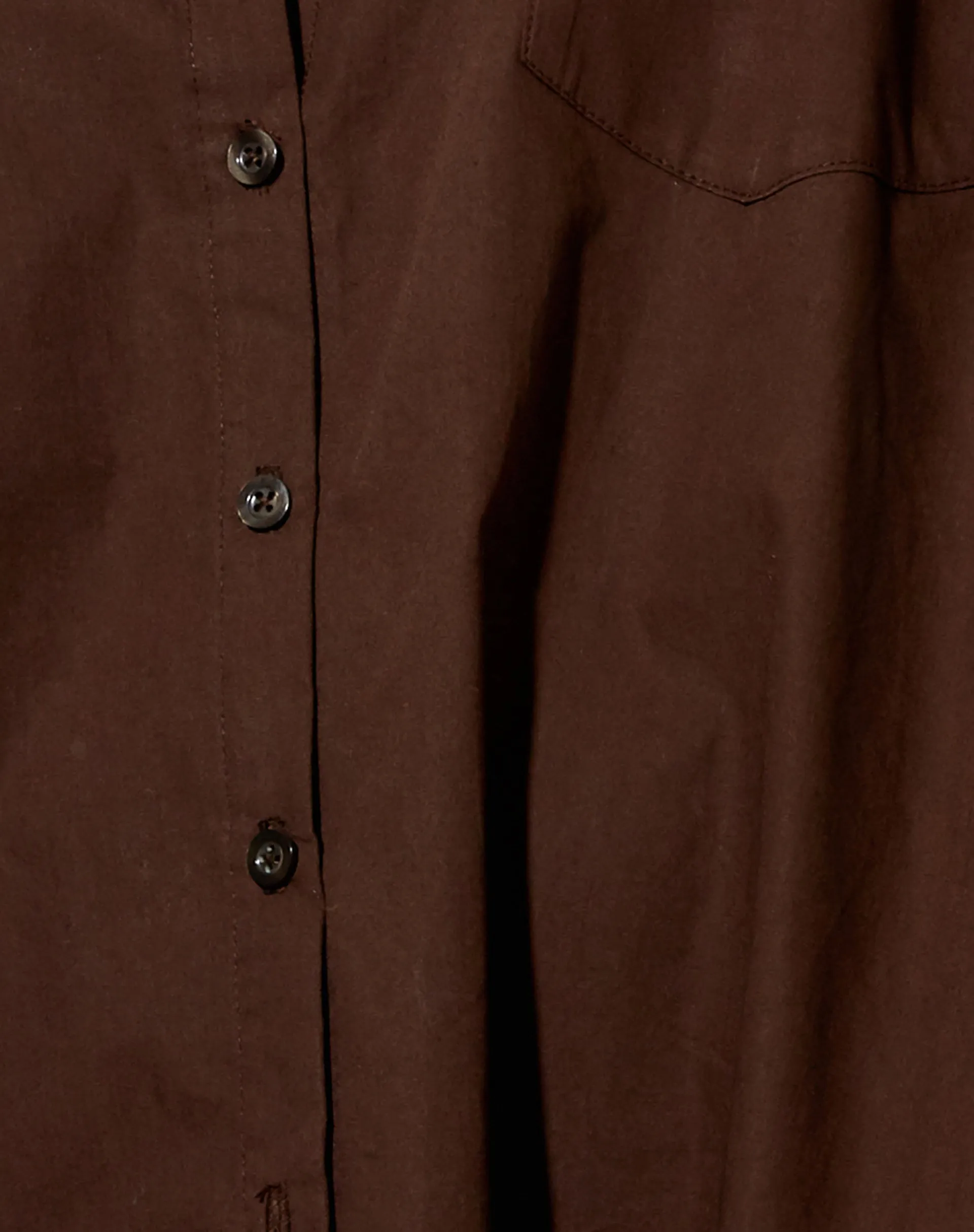 Gane Shirt in Deep Mahogany