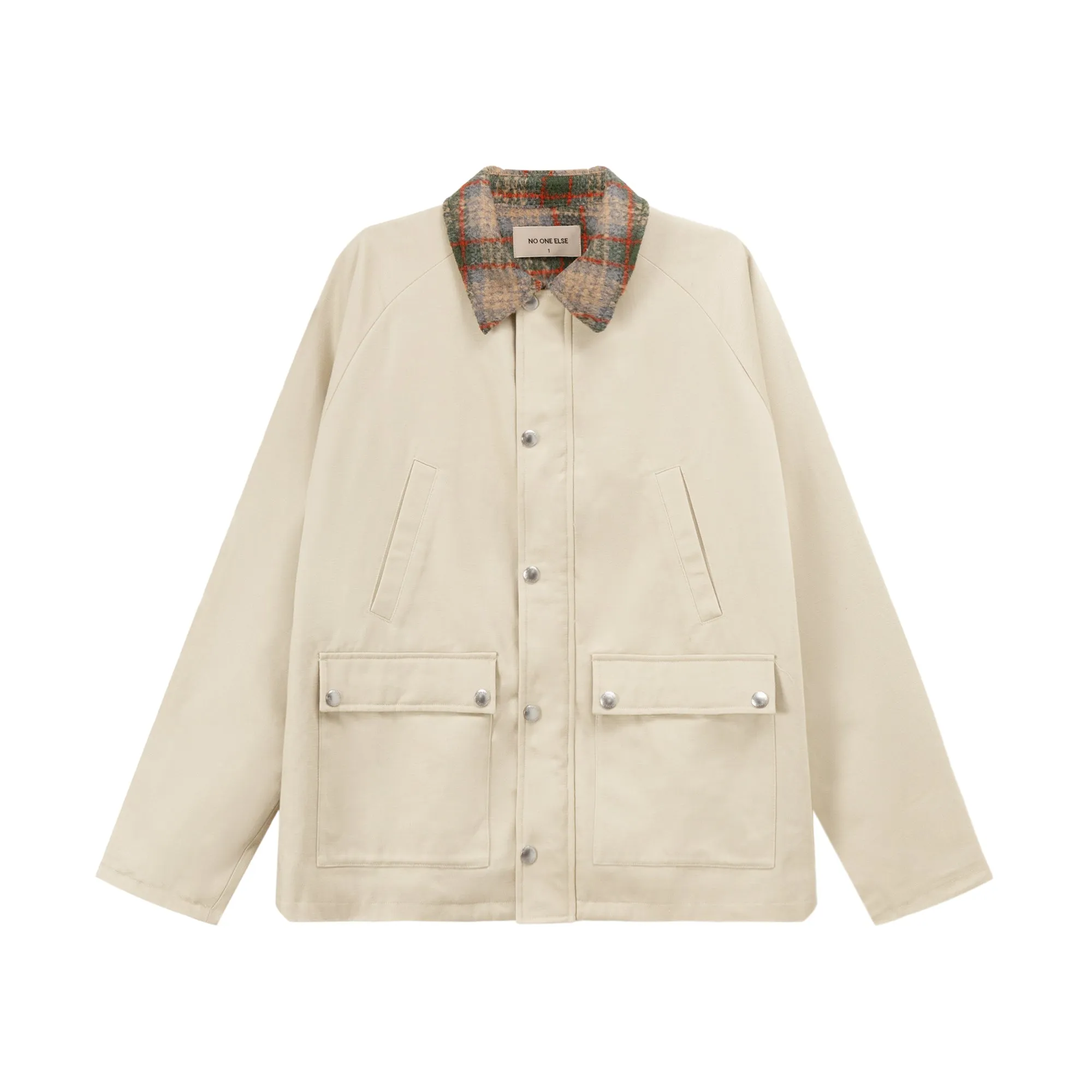 Golden Collar Raglan Jacket