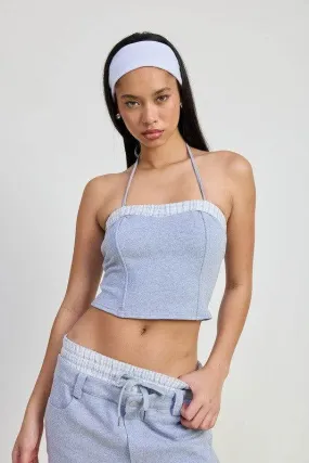 Halter Neck Cropped Top