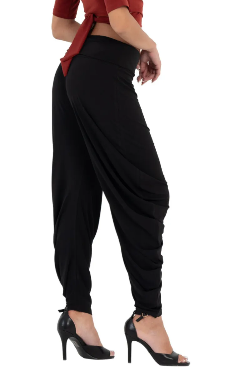 Harem Tango Pants With Gathers