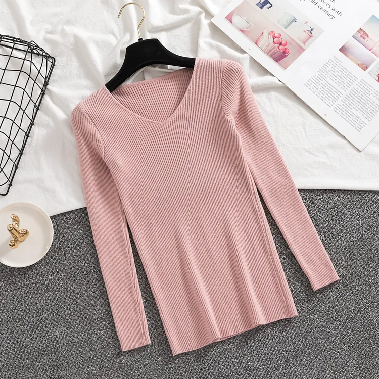 Jade V Neck Women Sweater