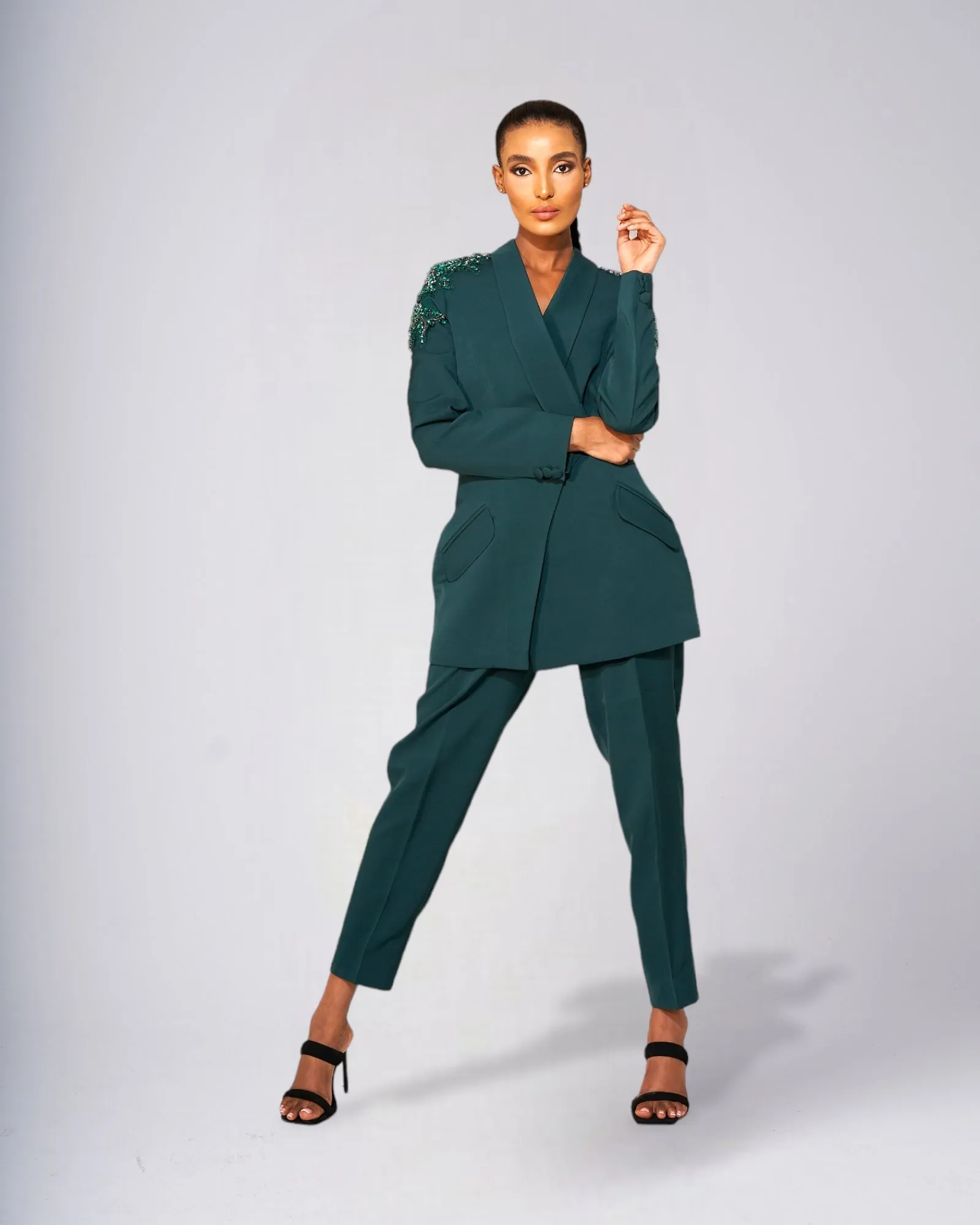 Jasmine Three Piece Suit Set