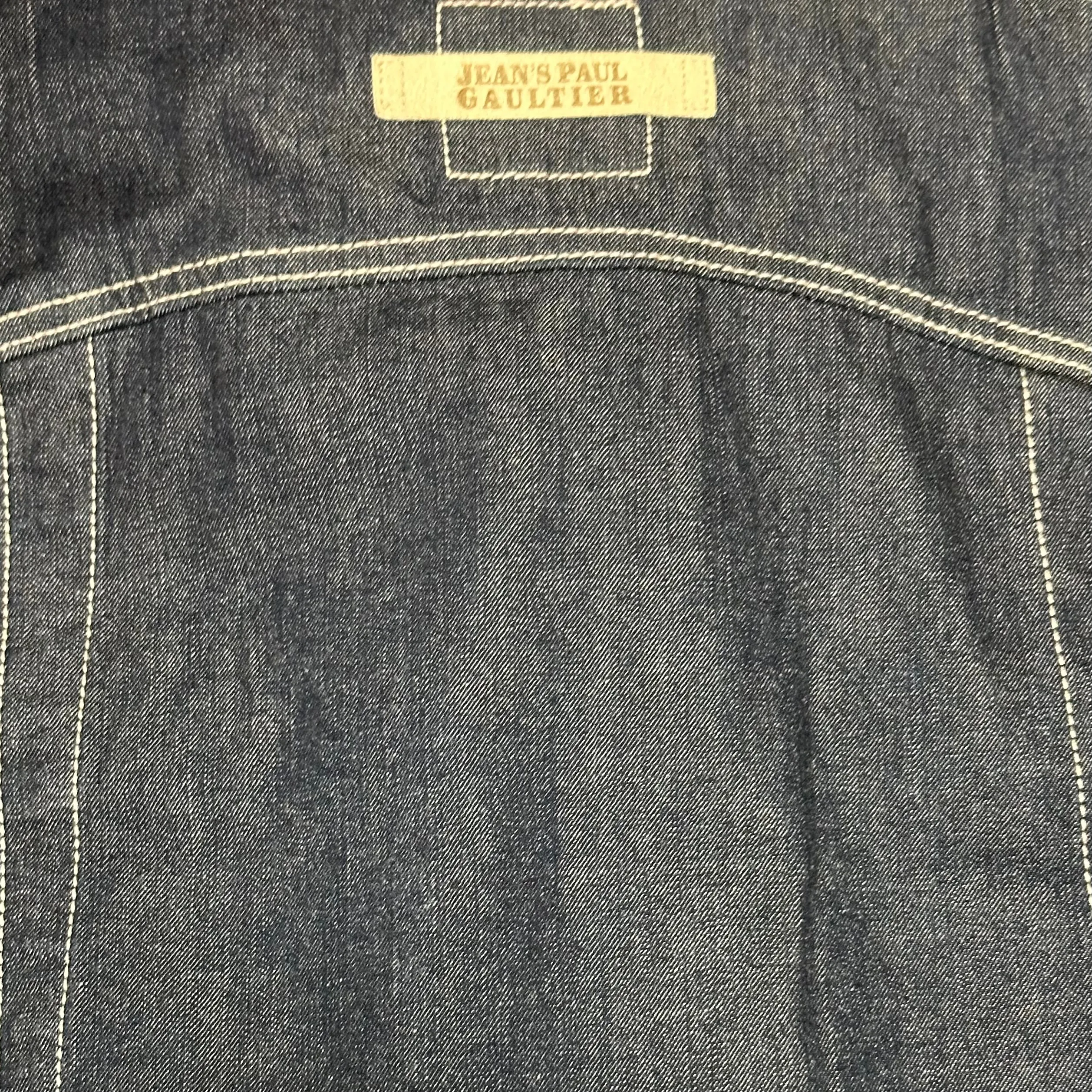 JEAN PAUL GAULTIER Spring Summer 2005 Transformation Denim Jacket