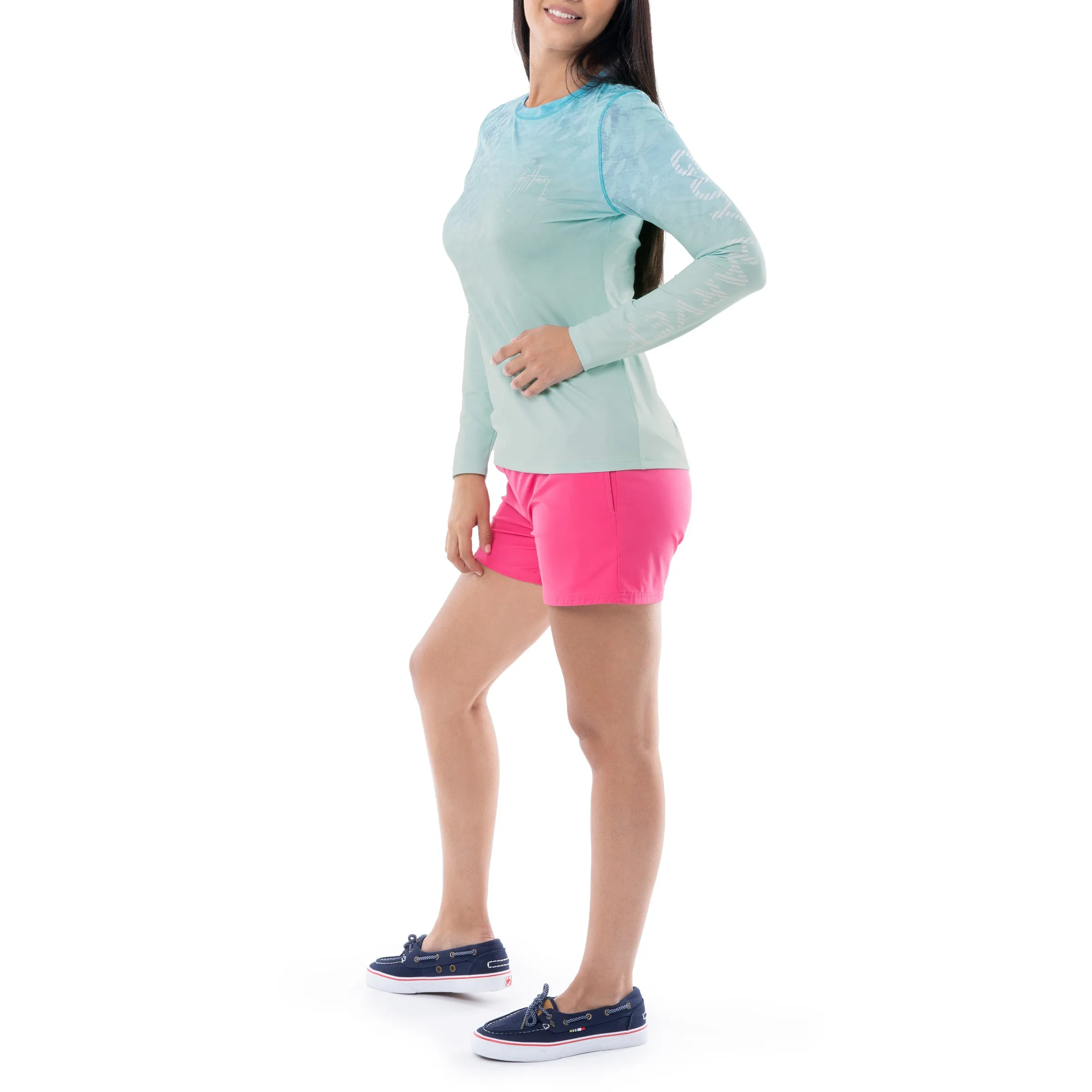 Ladies Tuna Radar Long Sleeve Performance Sun Protection Top