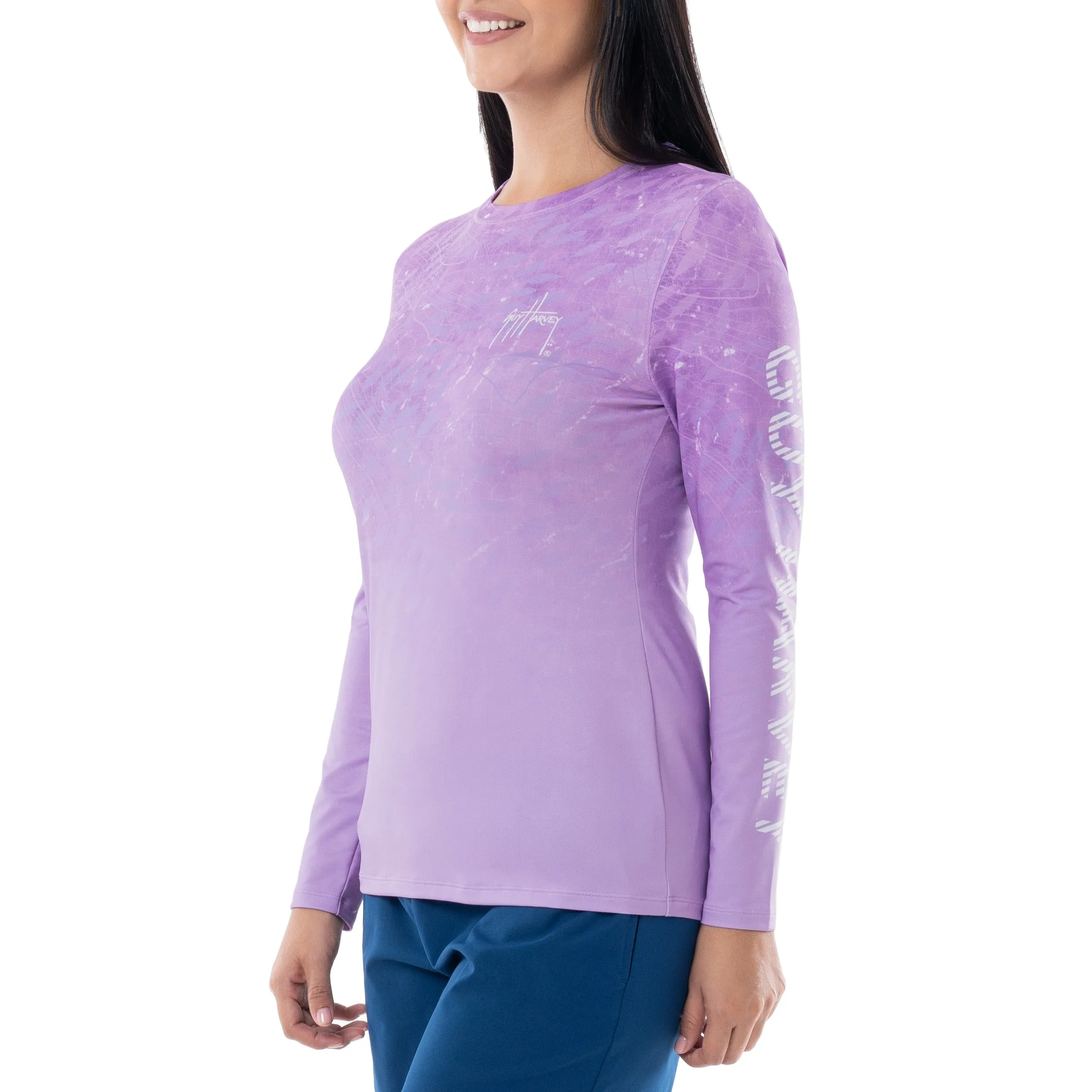 Ladies Tuna Radar Long Sleeve Performance Sun Protection Top