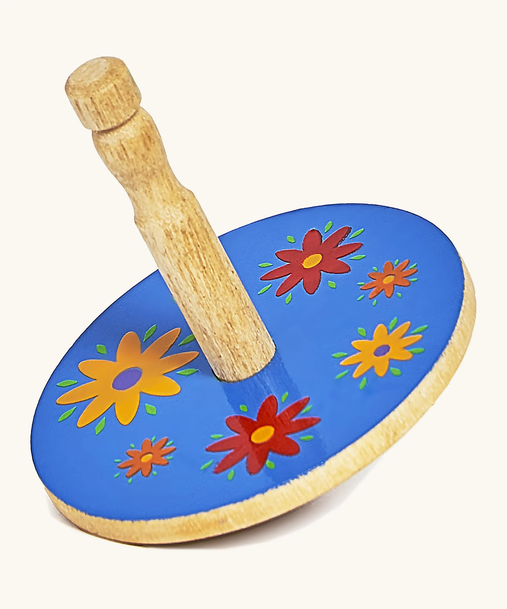 Lanka Kade Spinning Top - Blue Flower