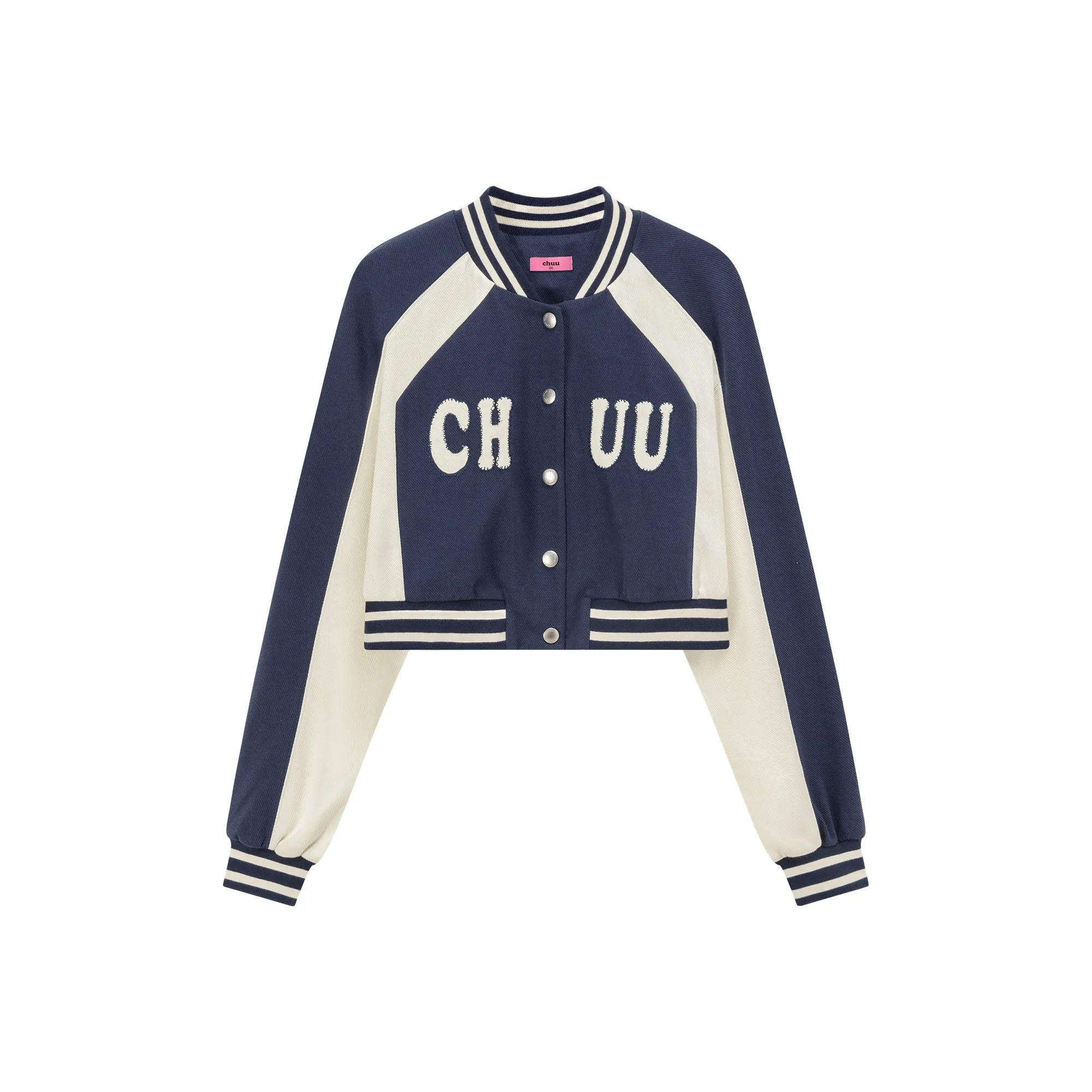 Logo Varsity Cropped Jacket