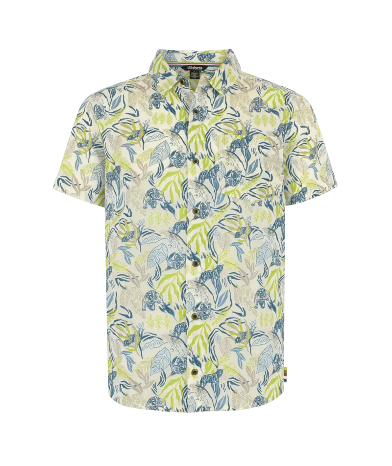 M Tiger Leaf SS Shirt