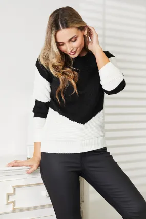 Make It Right Openwork Sweater