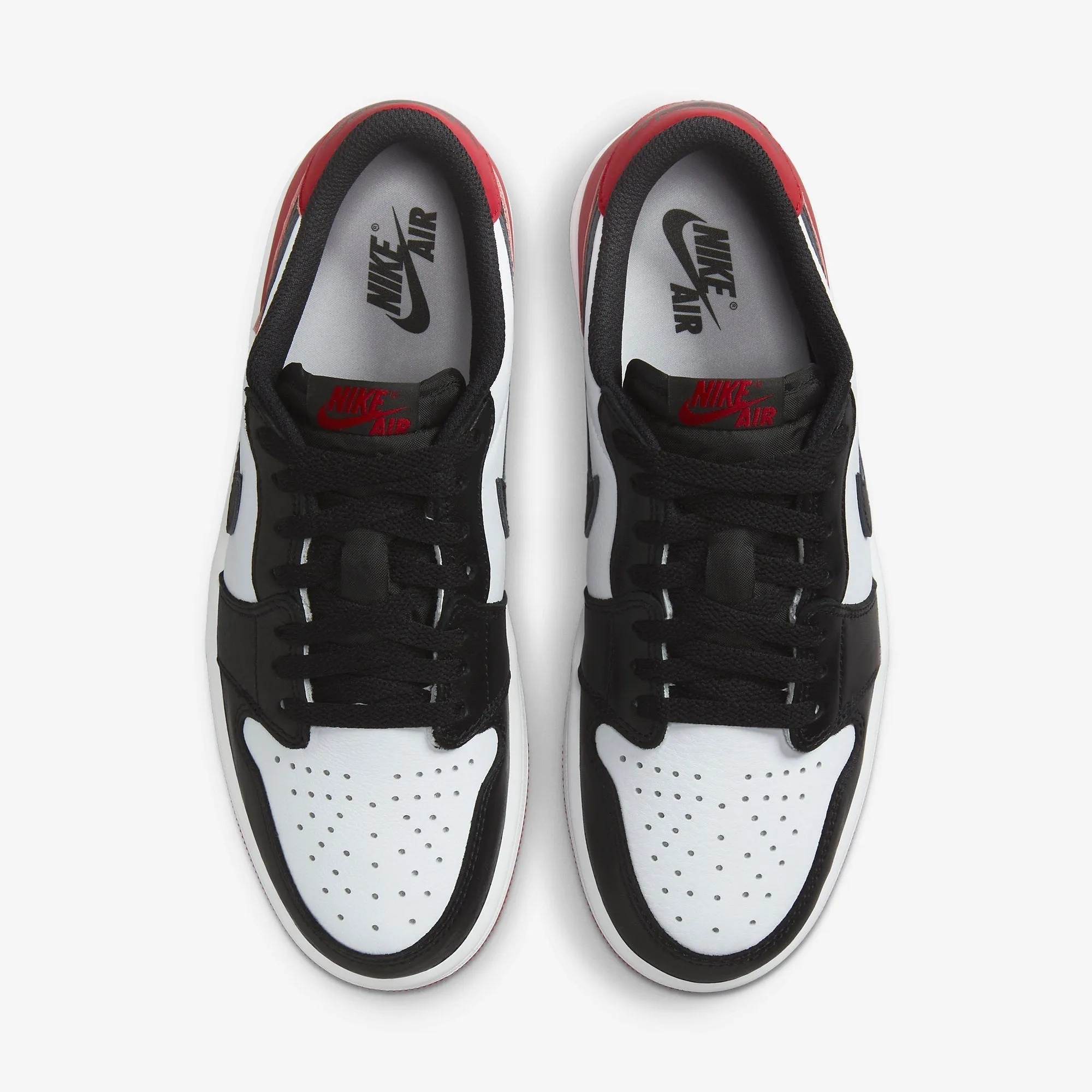 (Men's) Air Jordan 1 Retro Low OG 'Black Toe' (2023) CZ0790-106