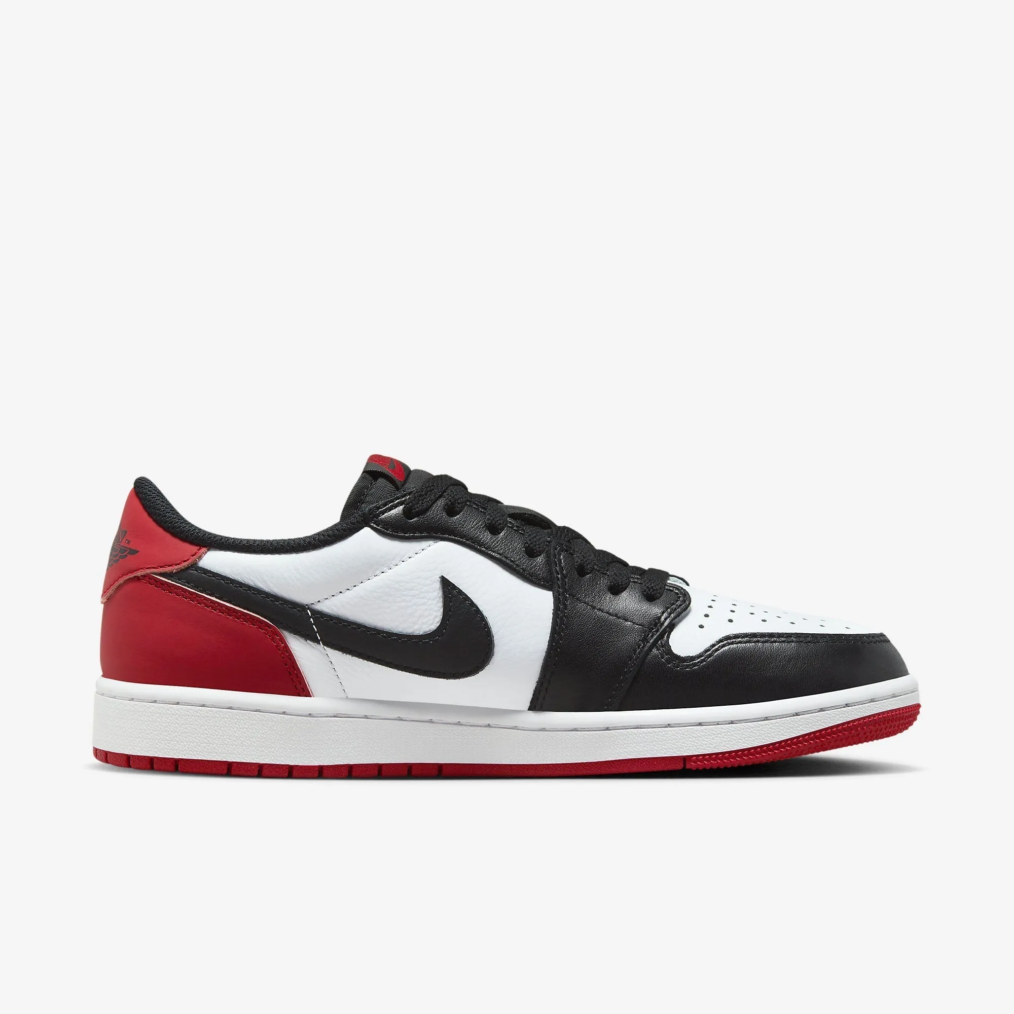 (Men's) Air Jordan 1 Retro Low OG 'Black Toe' (2023) CZ0790-106