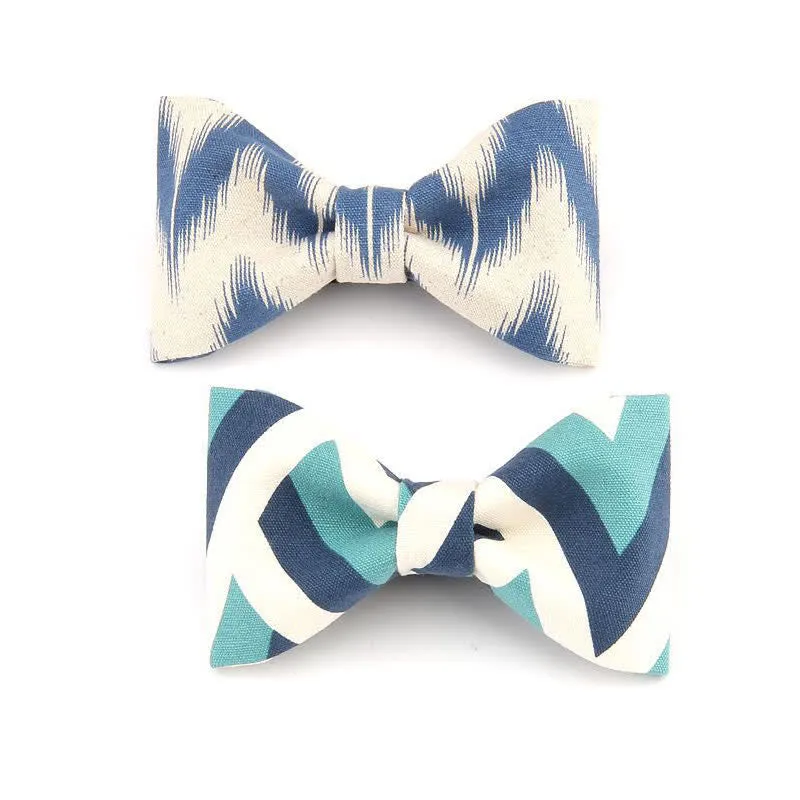 Men's Modern Dazzling Printed Cotton Bow Tie