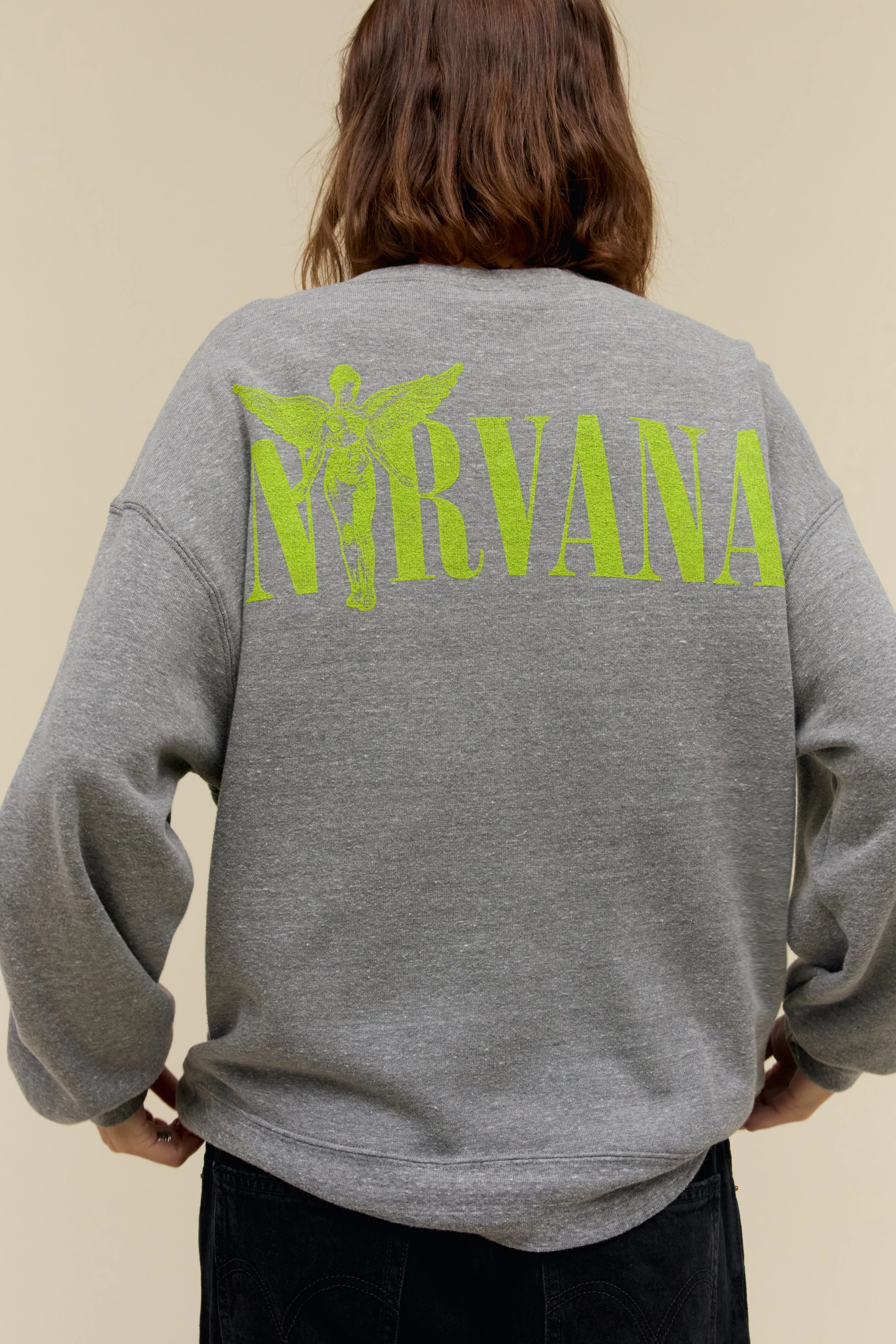 Nirvana in Utero Tour Oversized Crew