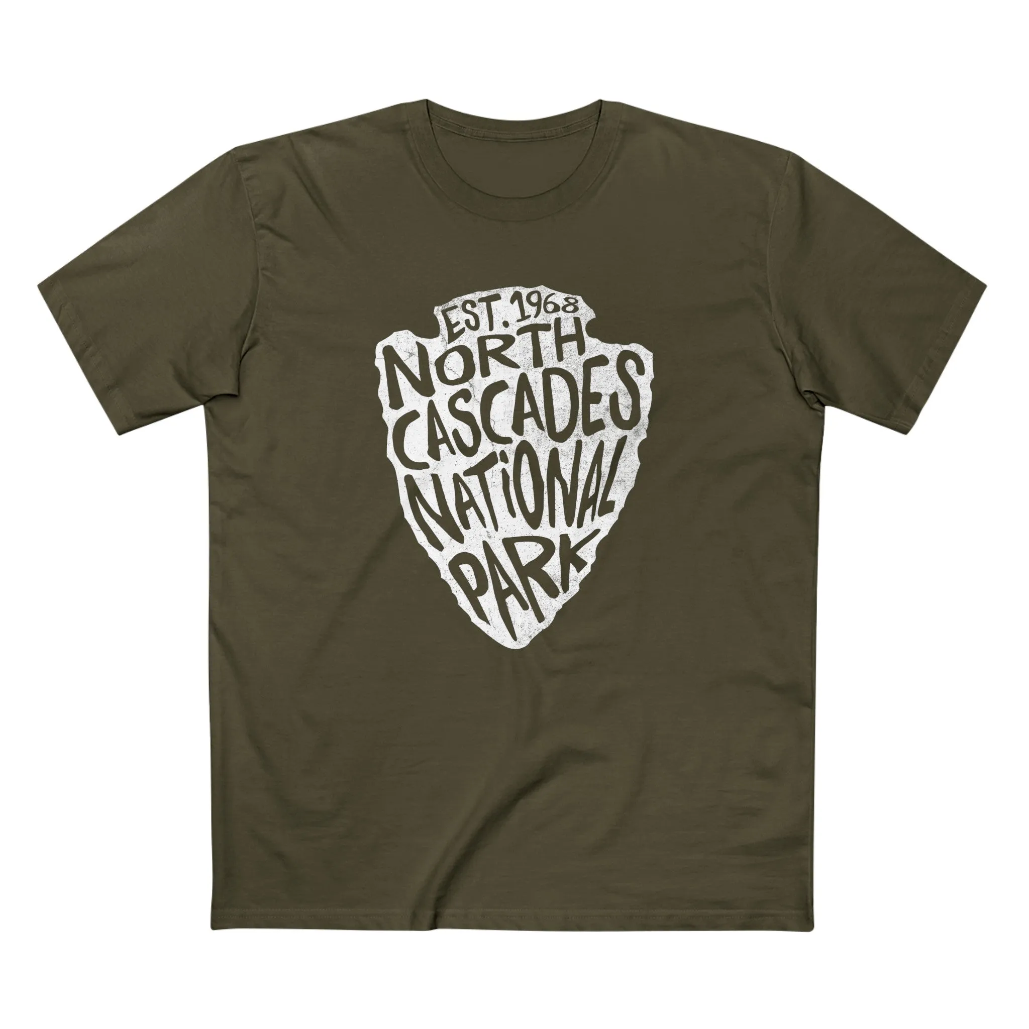 North Cascades National Park T-Shirt - Arrow head Design