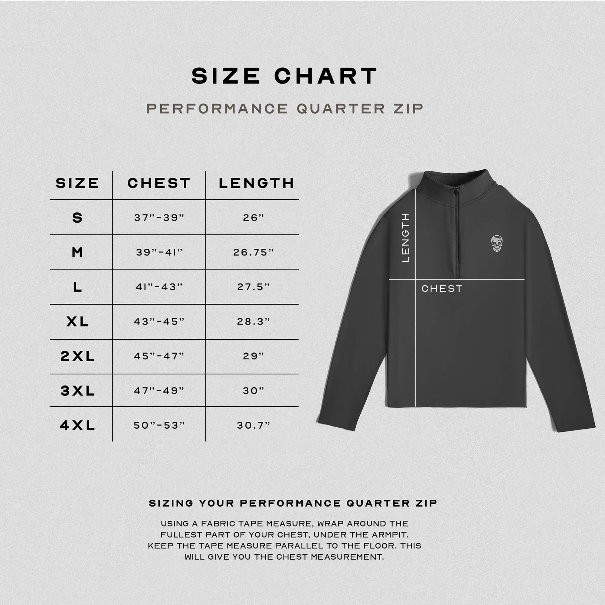 Performance Quarter Zip - Obsidian