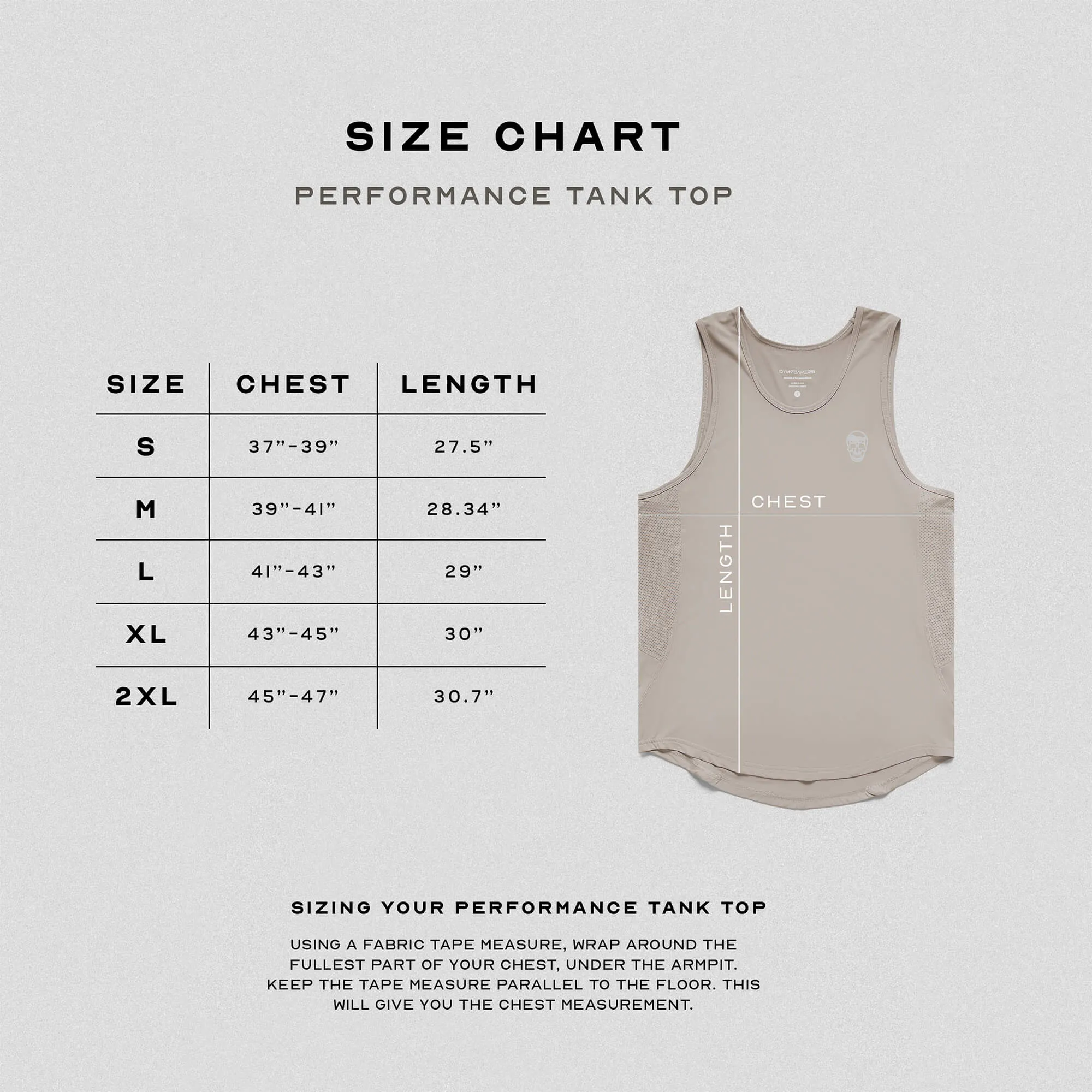 Performance Tank Top - Taupe