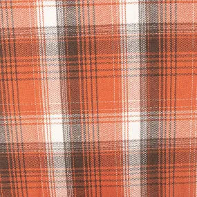 Plaid jacketing - LUMBERJACK - Carrot