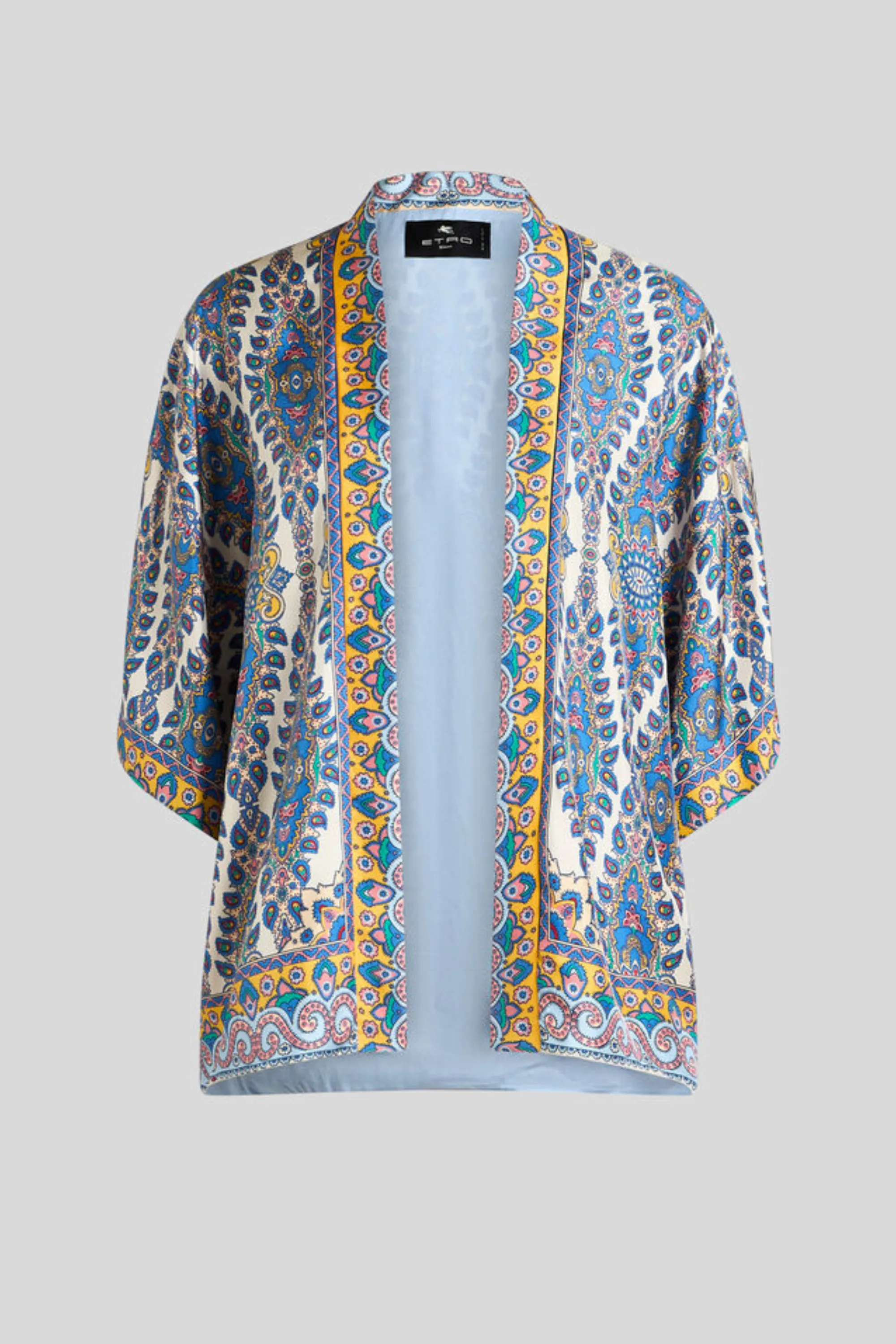 Printed twill Kesa robe - Etro