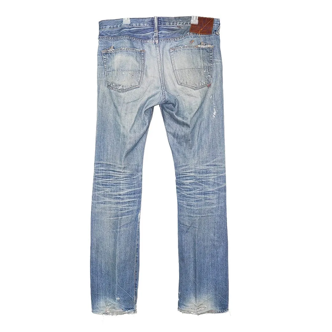 PRPS Vintage Straight Leg Faded Jeans