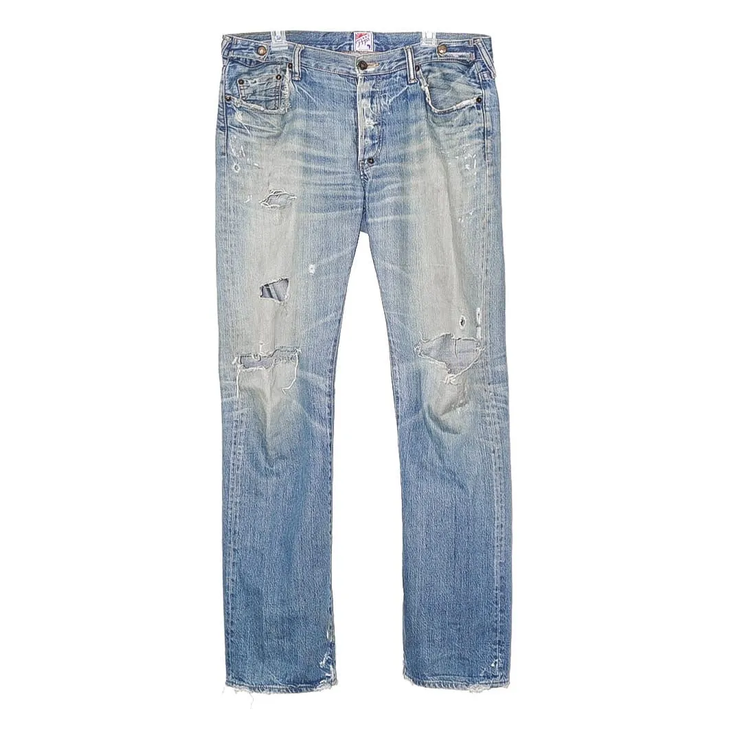 PRPS Vintage Straight Leg Faded Jeans