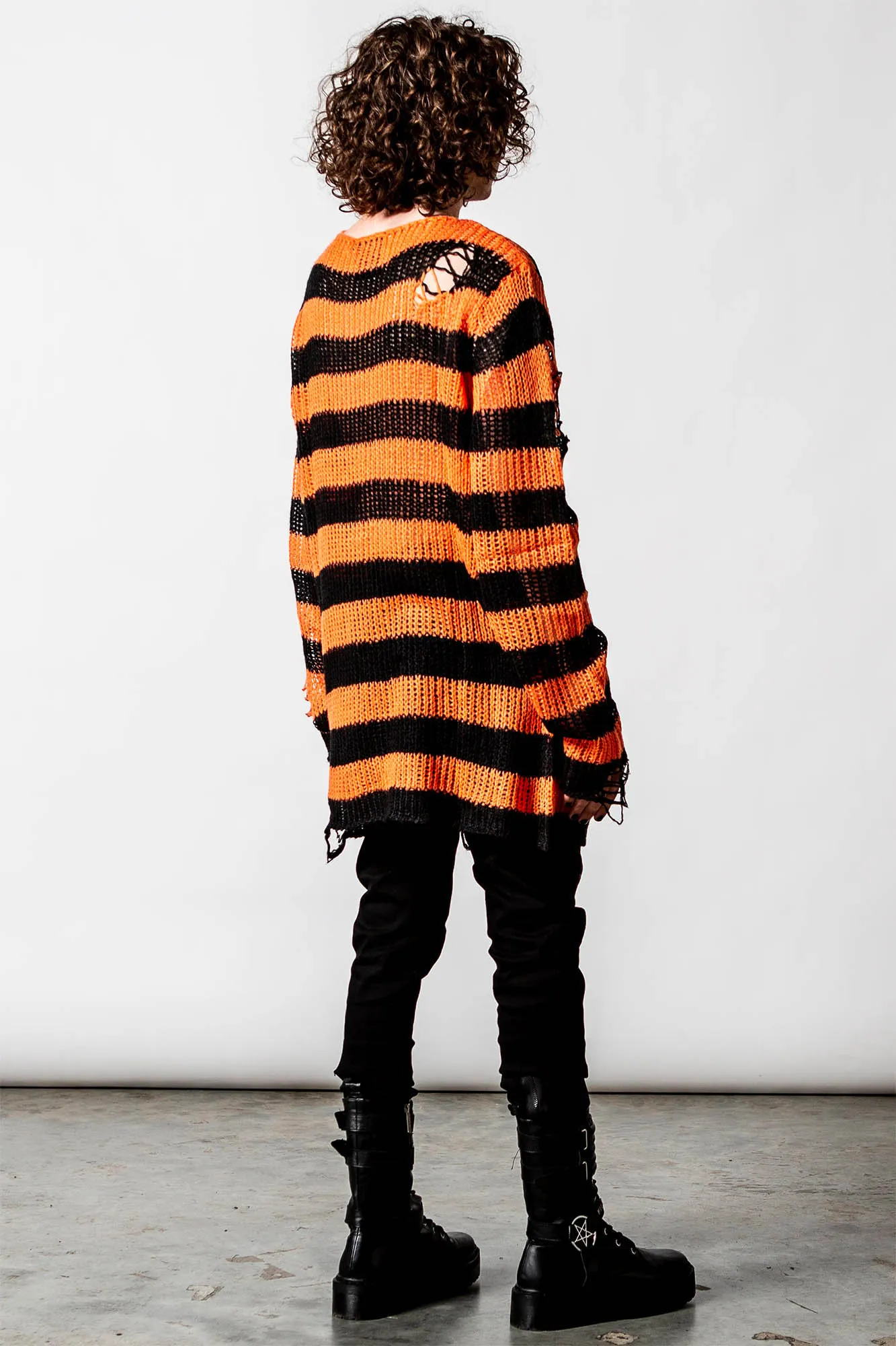 Pumpkin Knit Sweater