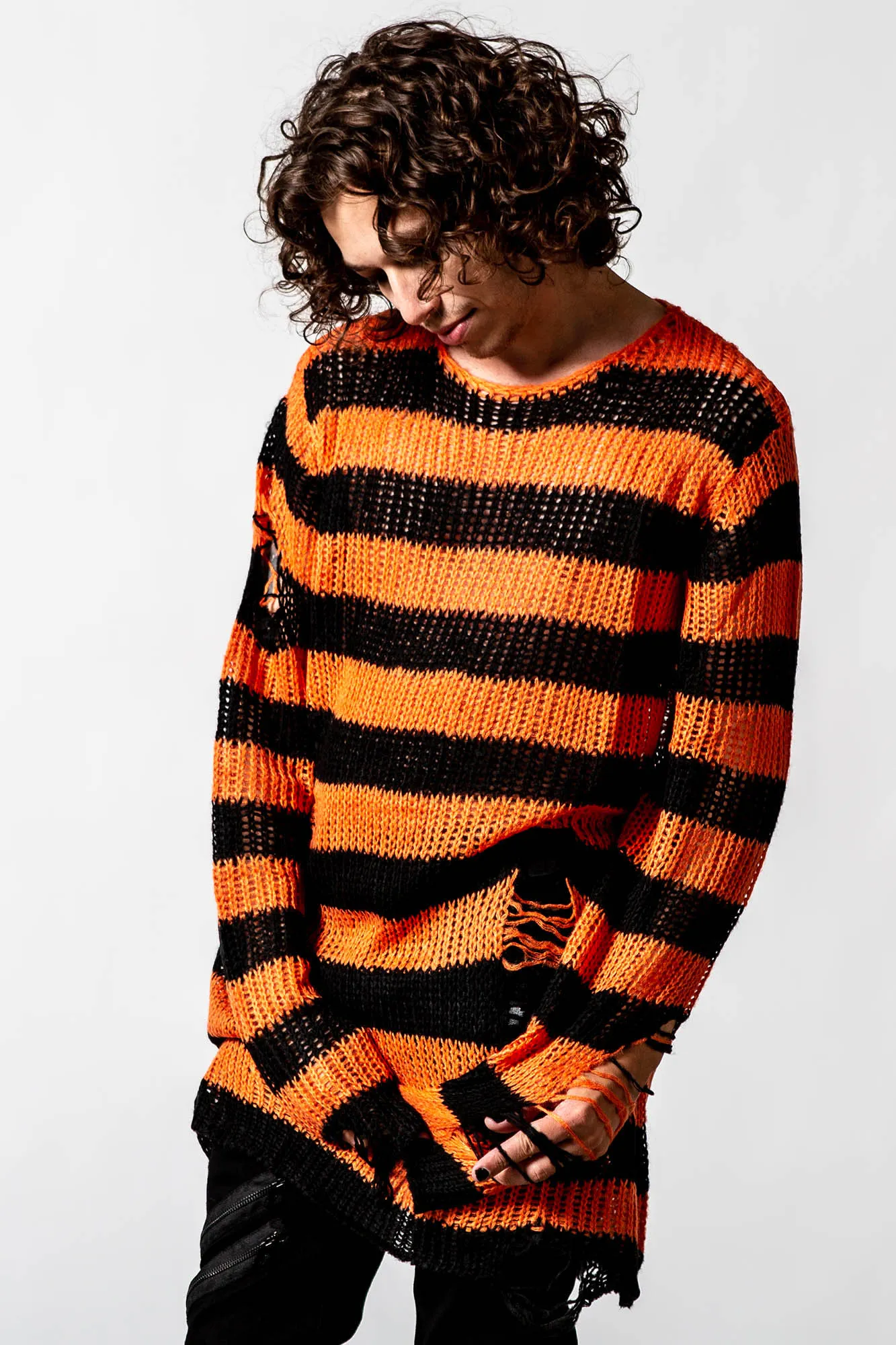 Pumpkin Knit Sweater