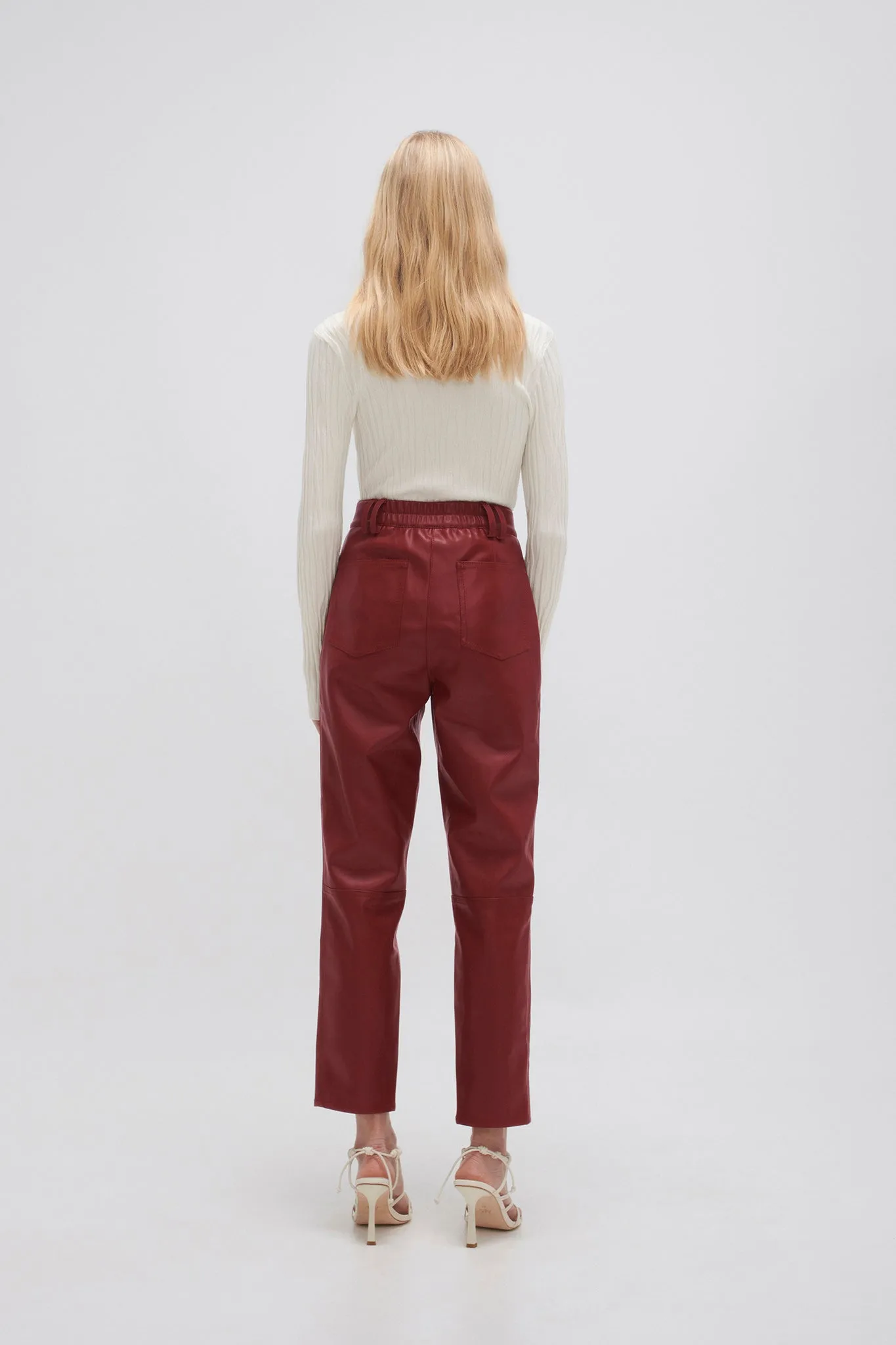 River Vegan Leather Pant