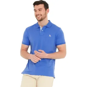 Schoffel St Ives Jersey Polo Shirt - Cornflower Blue