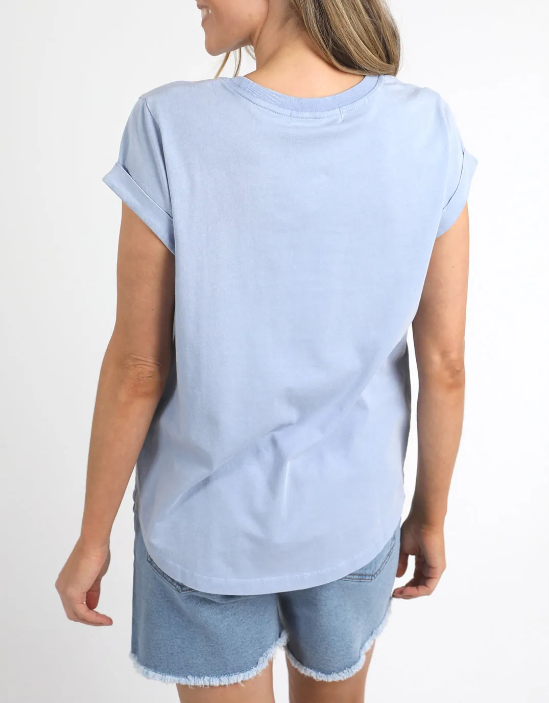 Signature Tee - Light Blue