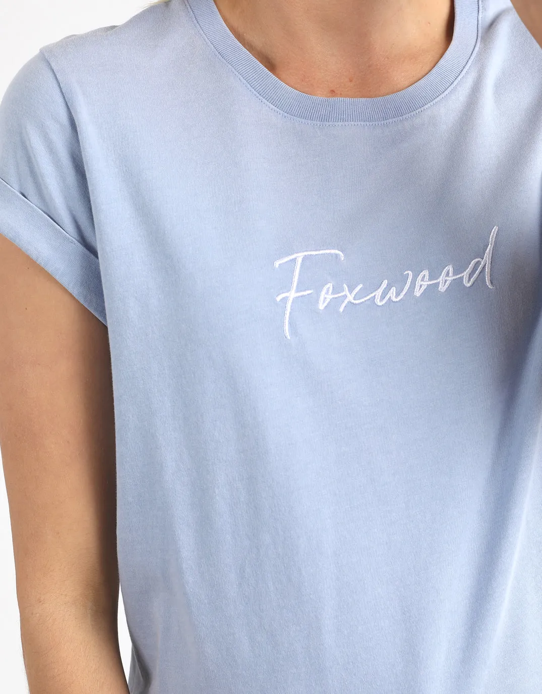 Signature Tee - Light Blue